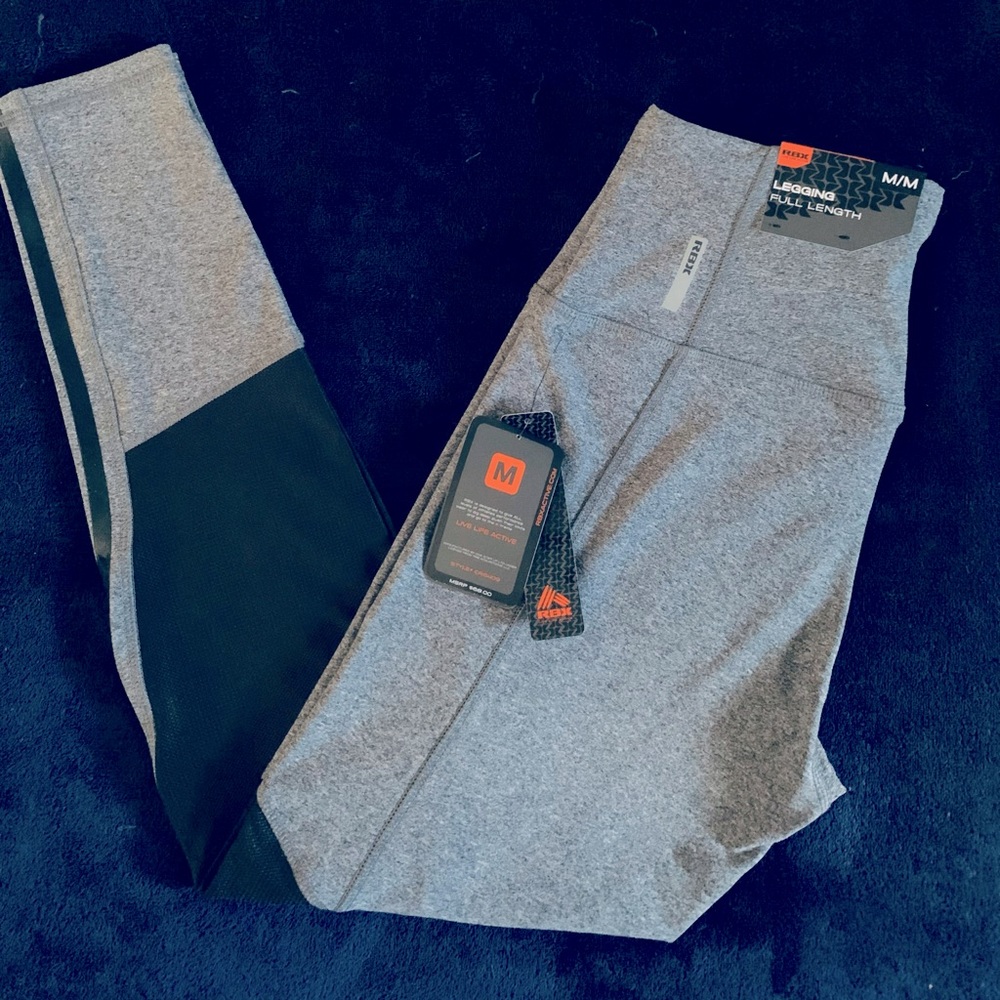 NWT Reebok Full Length Active Training Leggings